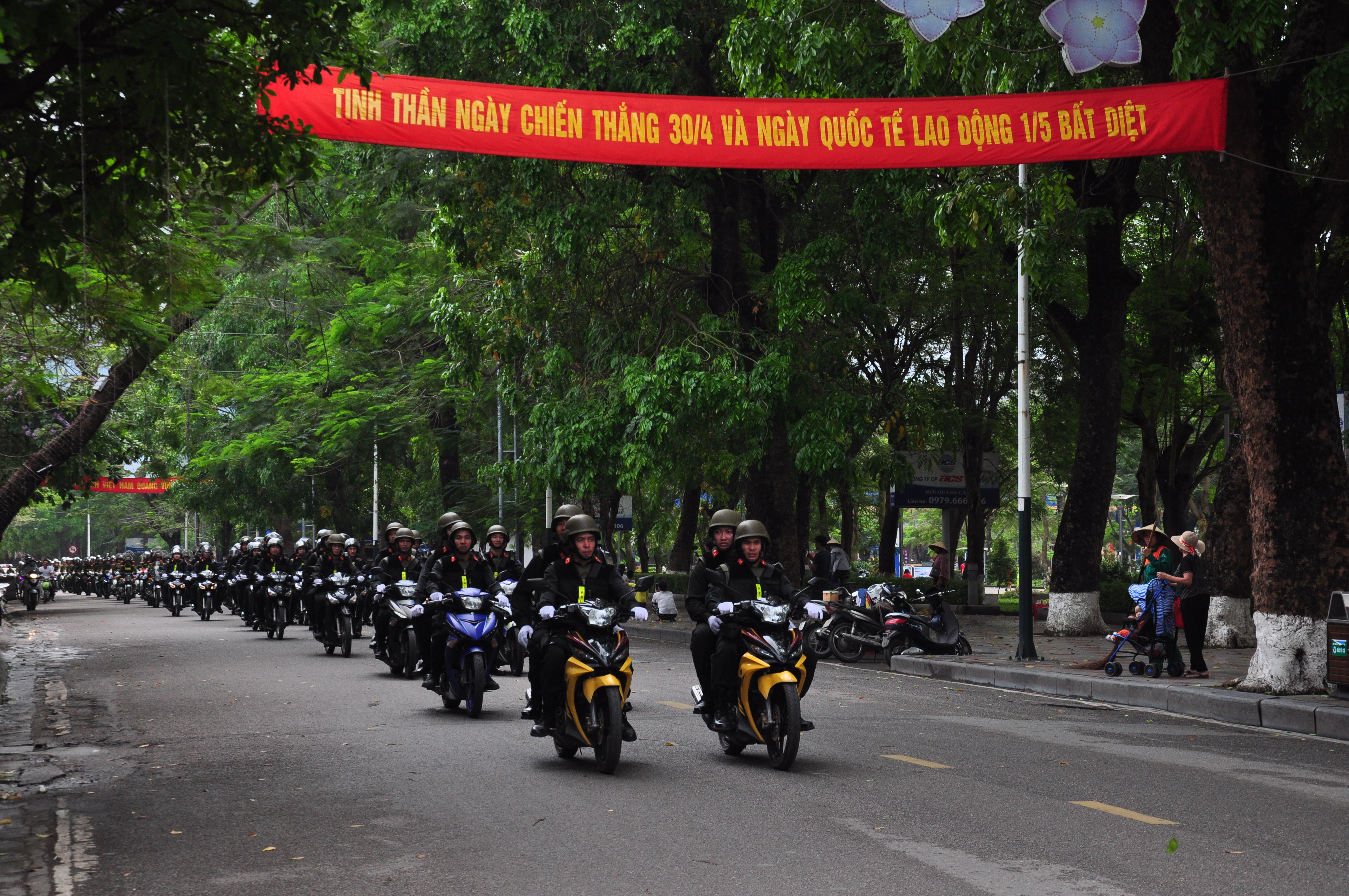Phòng Cảnh sát cơ động: Tổ chức 337 ca tuần tra, chốt điểm bảo đảm an ninh trật tự